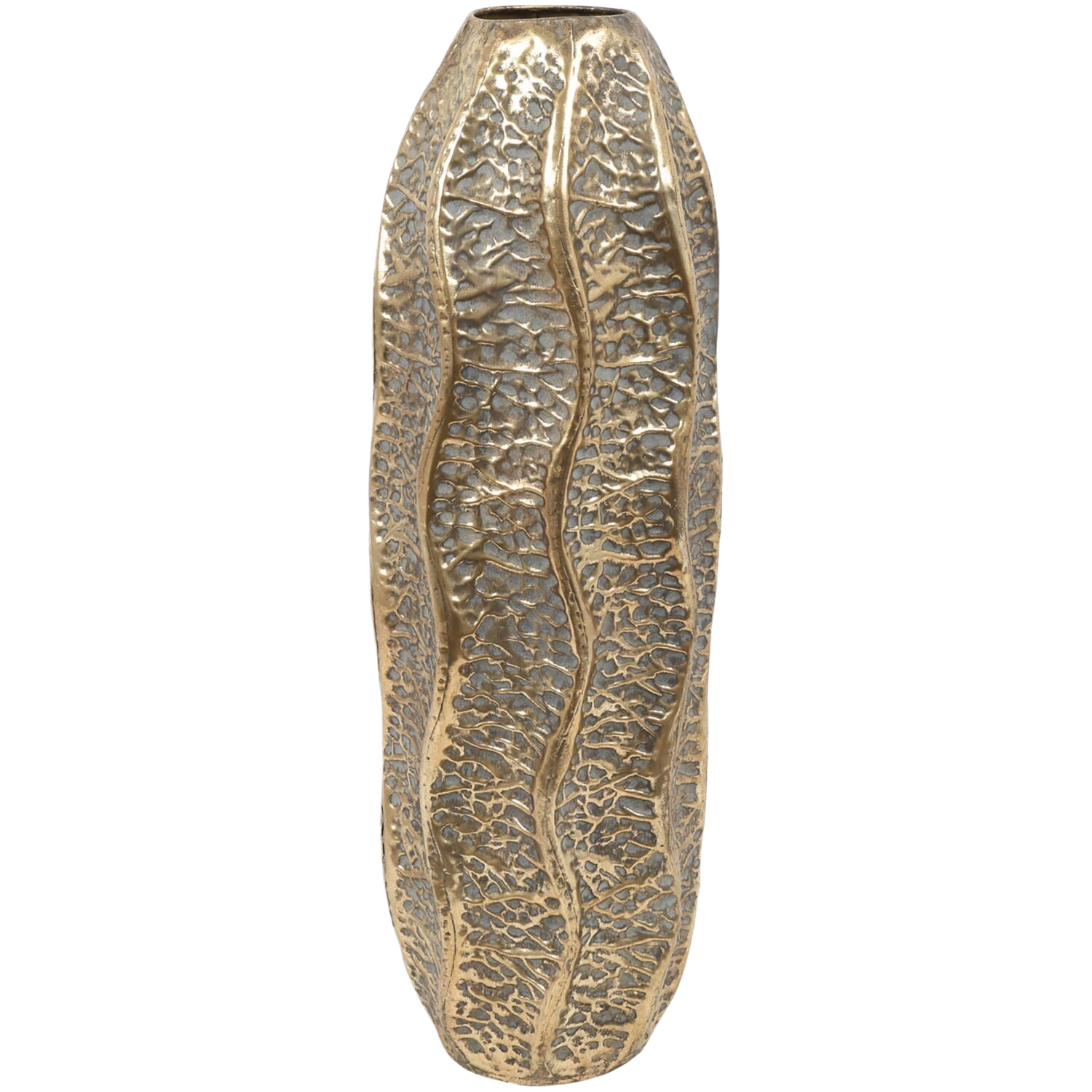 Decoratievaas Mingardo hoog L goud