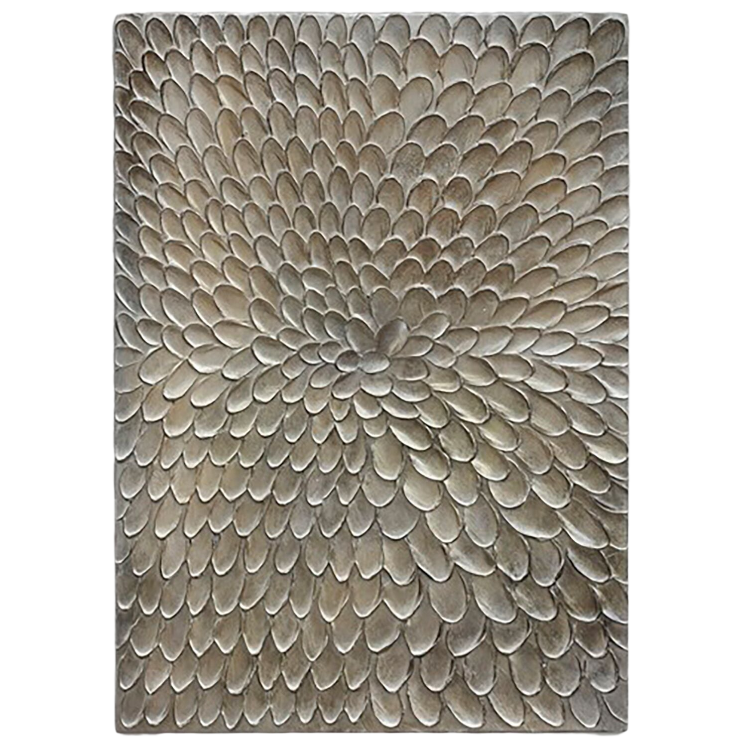 Wandornament Pictura 80x120 cm rechthoekig grijs