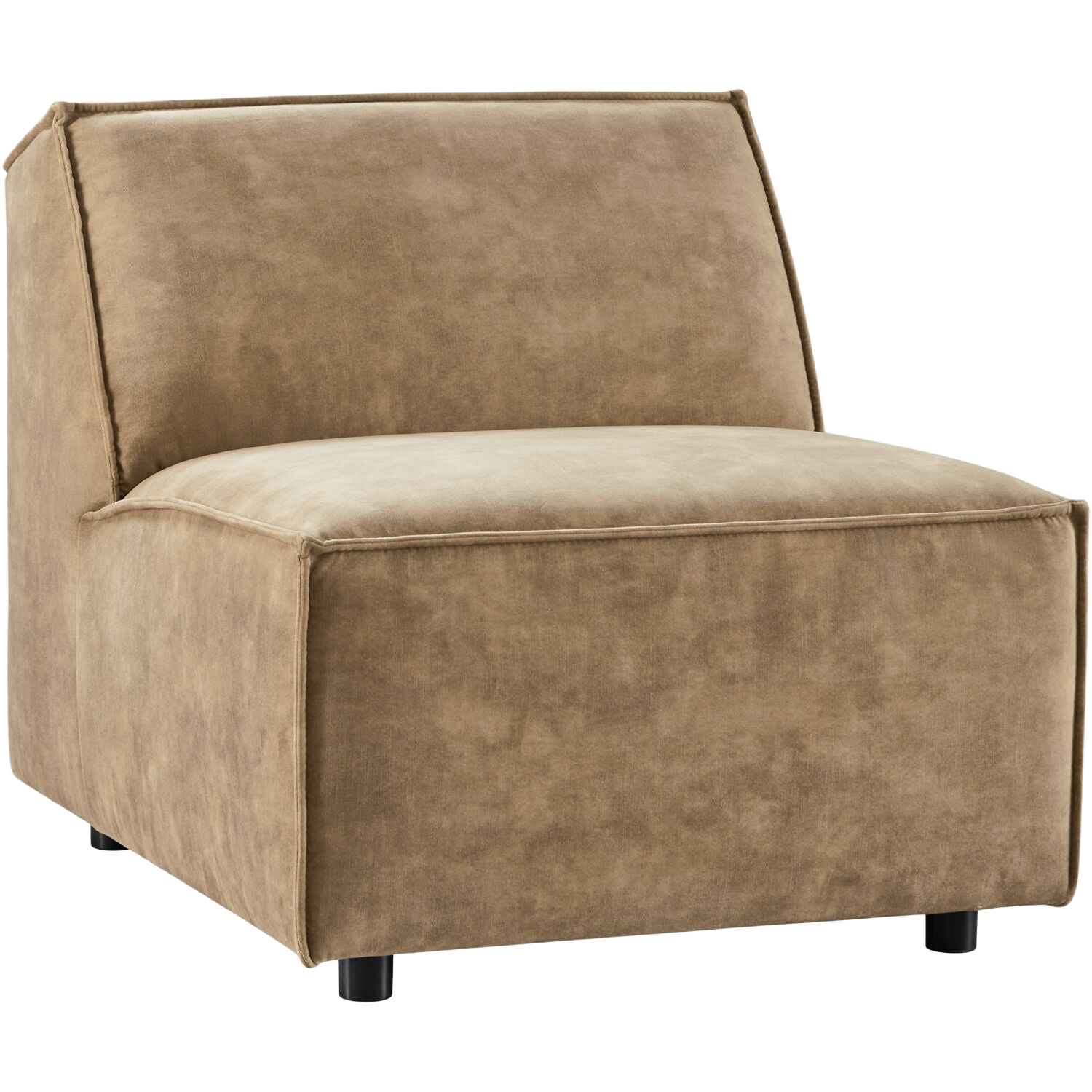 1 zits Baricci lichtbruin basic comfort
