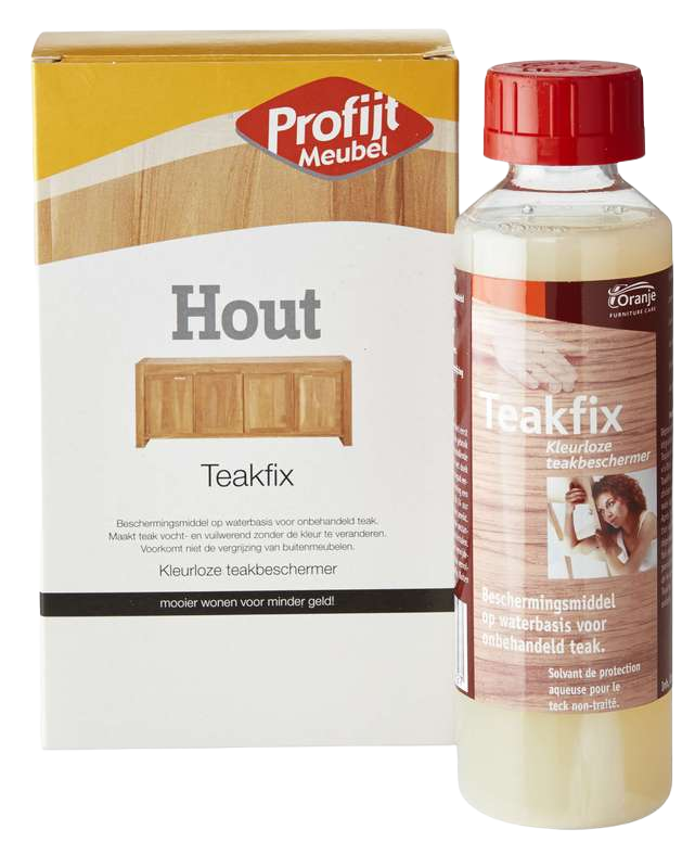Teakfix kleurloze teakbeschermer