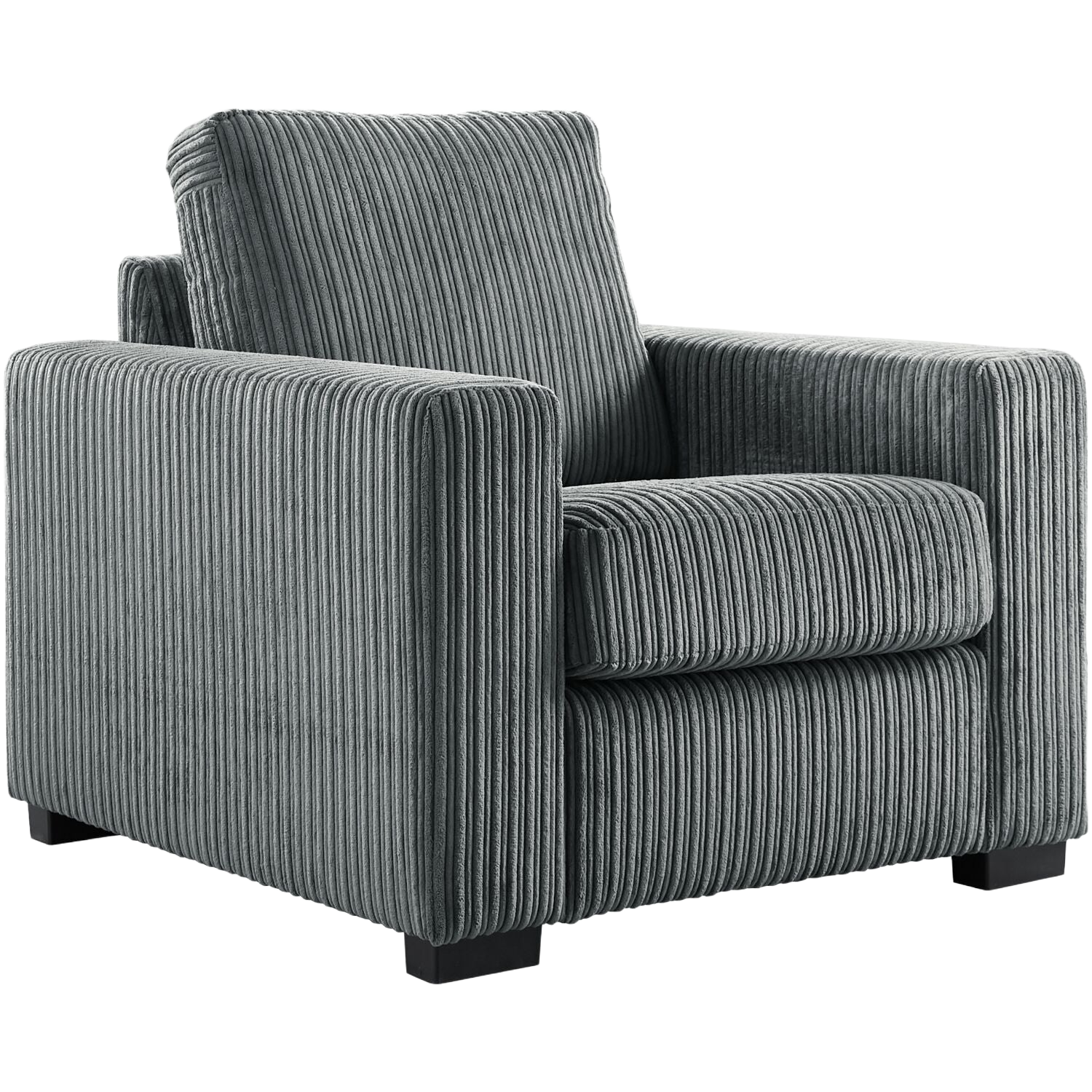 Fauteuil Pomasi grijs premium comfort