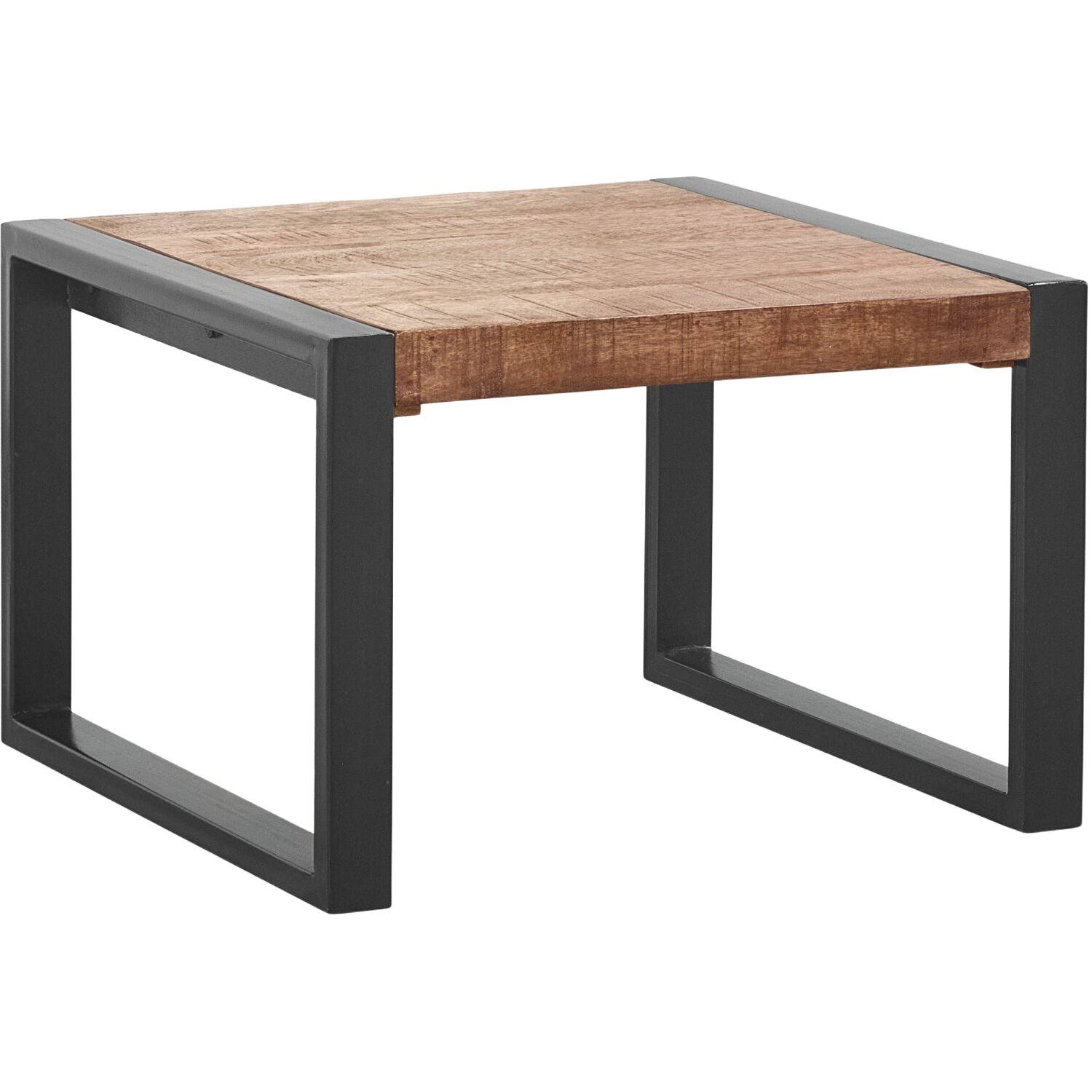 Bijzettafel Newhaven mangohout 60 cm vierkant