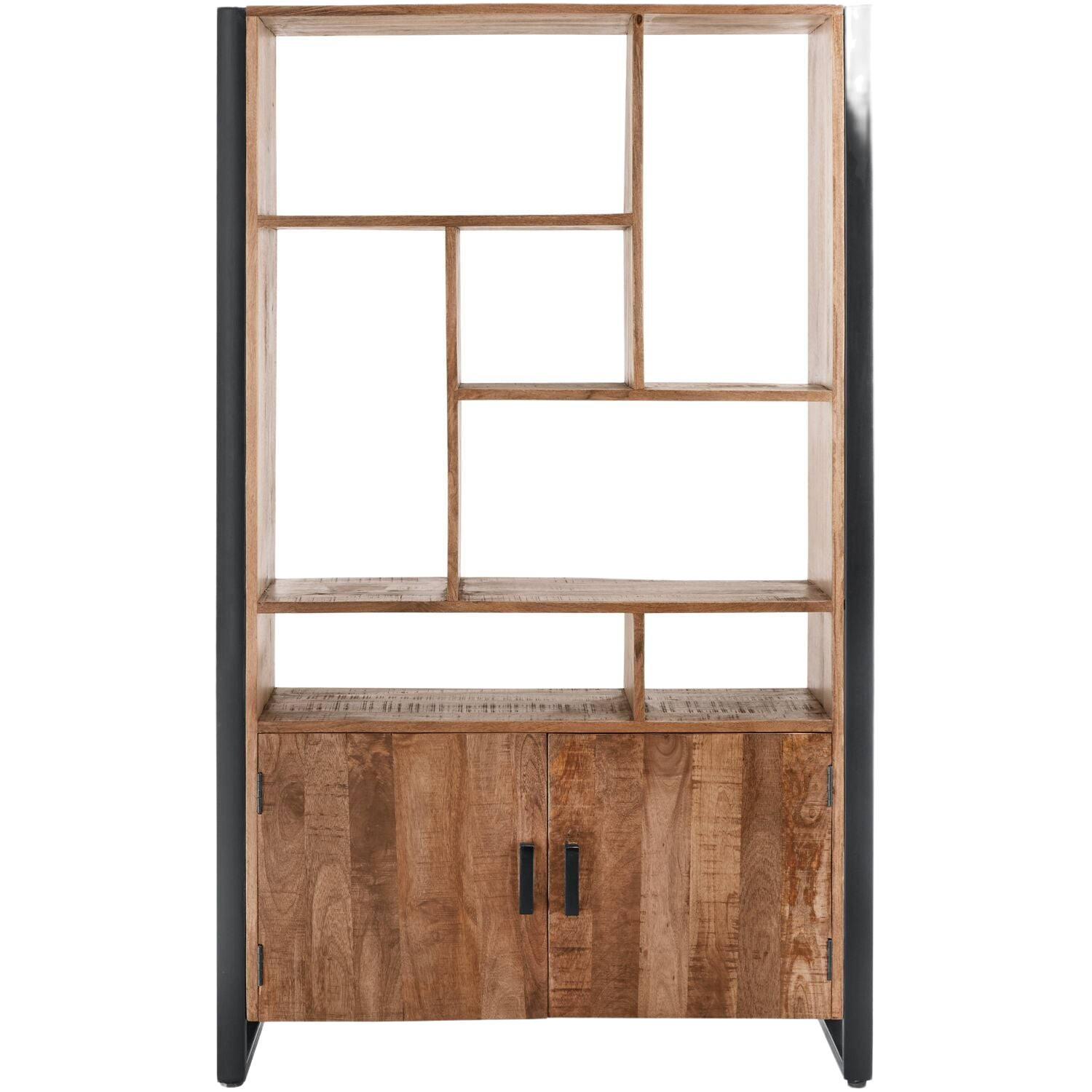 Vakkenkast Newhaven mangohout 180x110x43 cm