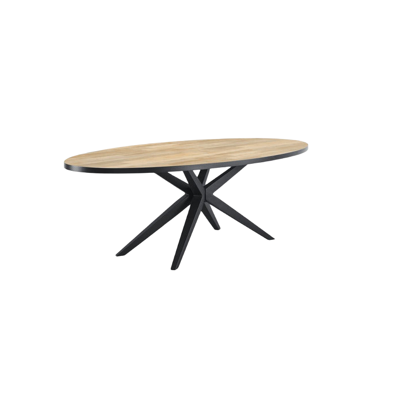 Eettafel Sandton 180x102 cm ovaal
