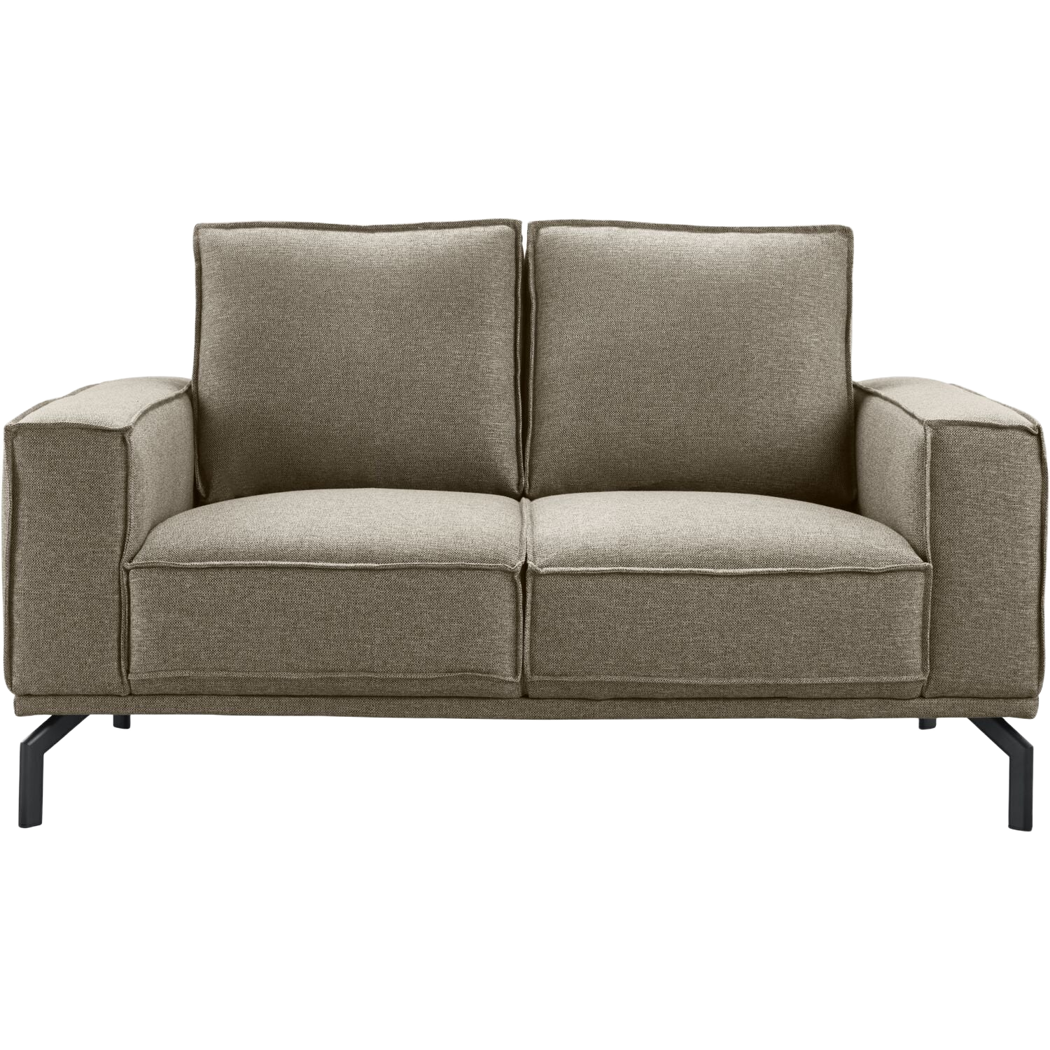 2 zitsbank Alburg groen basic comfort