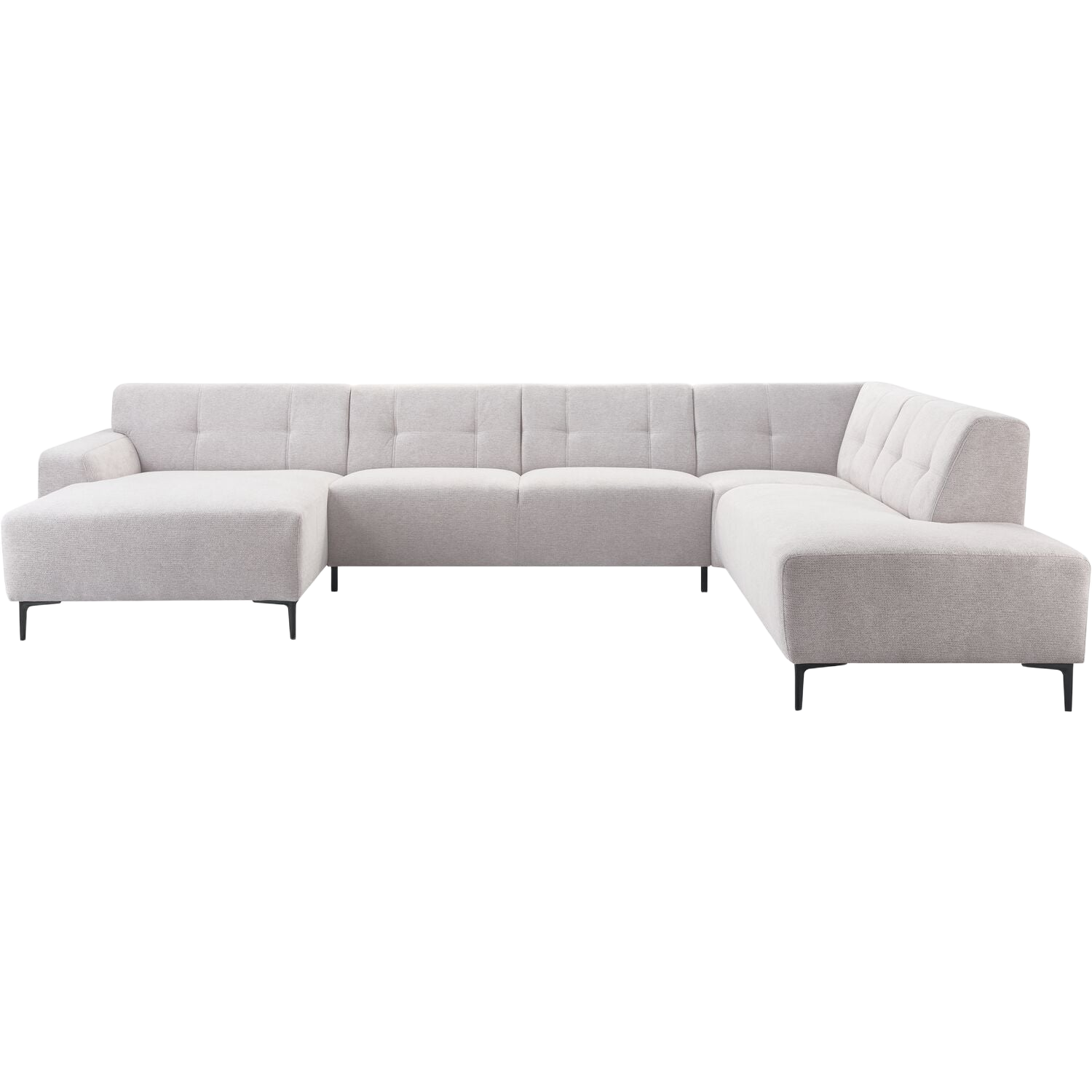 Hoekbank rechts Tordera grijs premium comfort