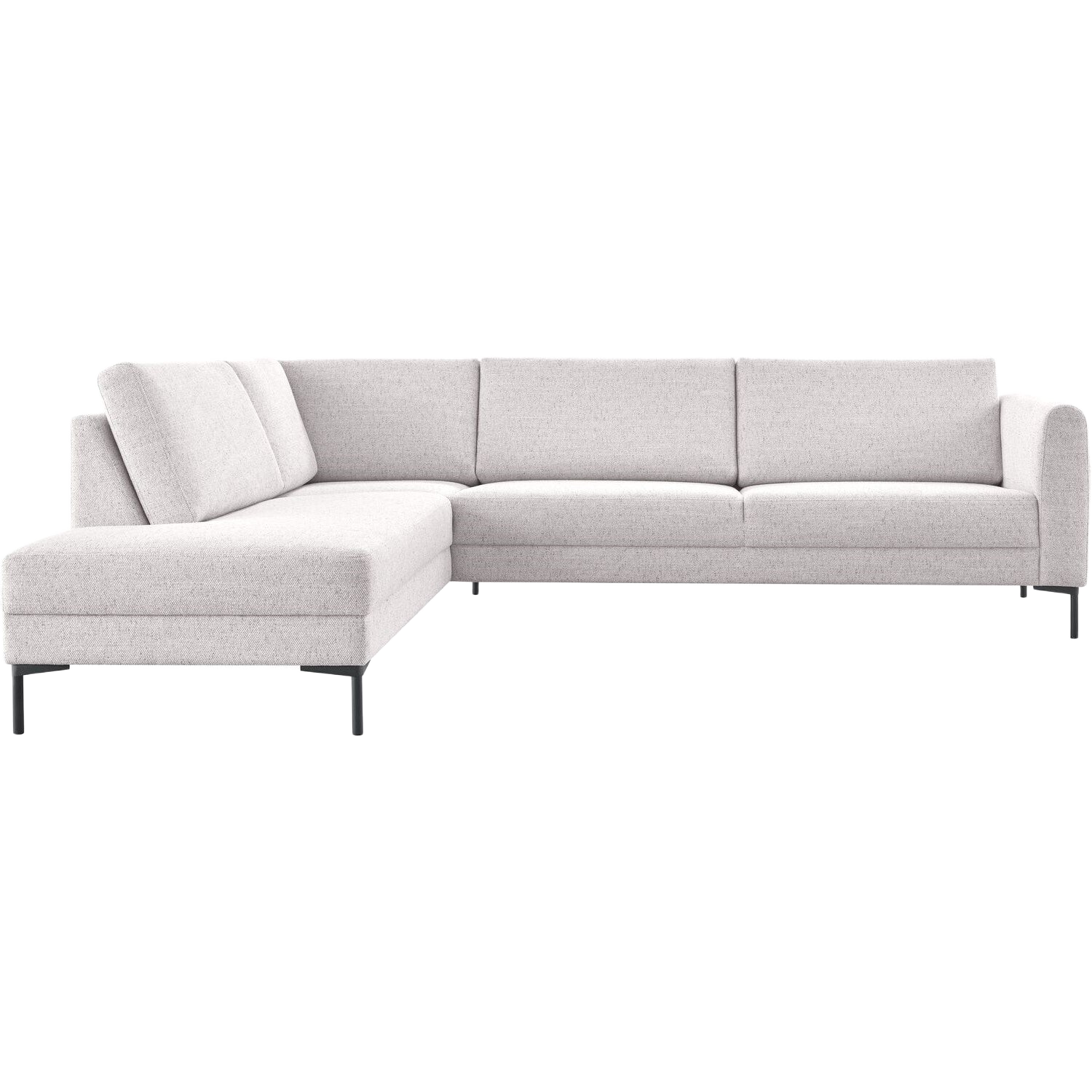 Hoekbank links Arluno grijs basic comfort