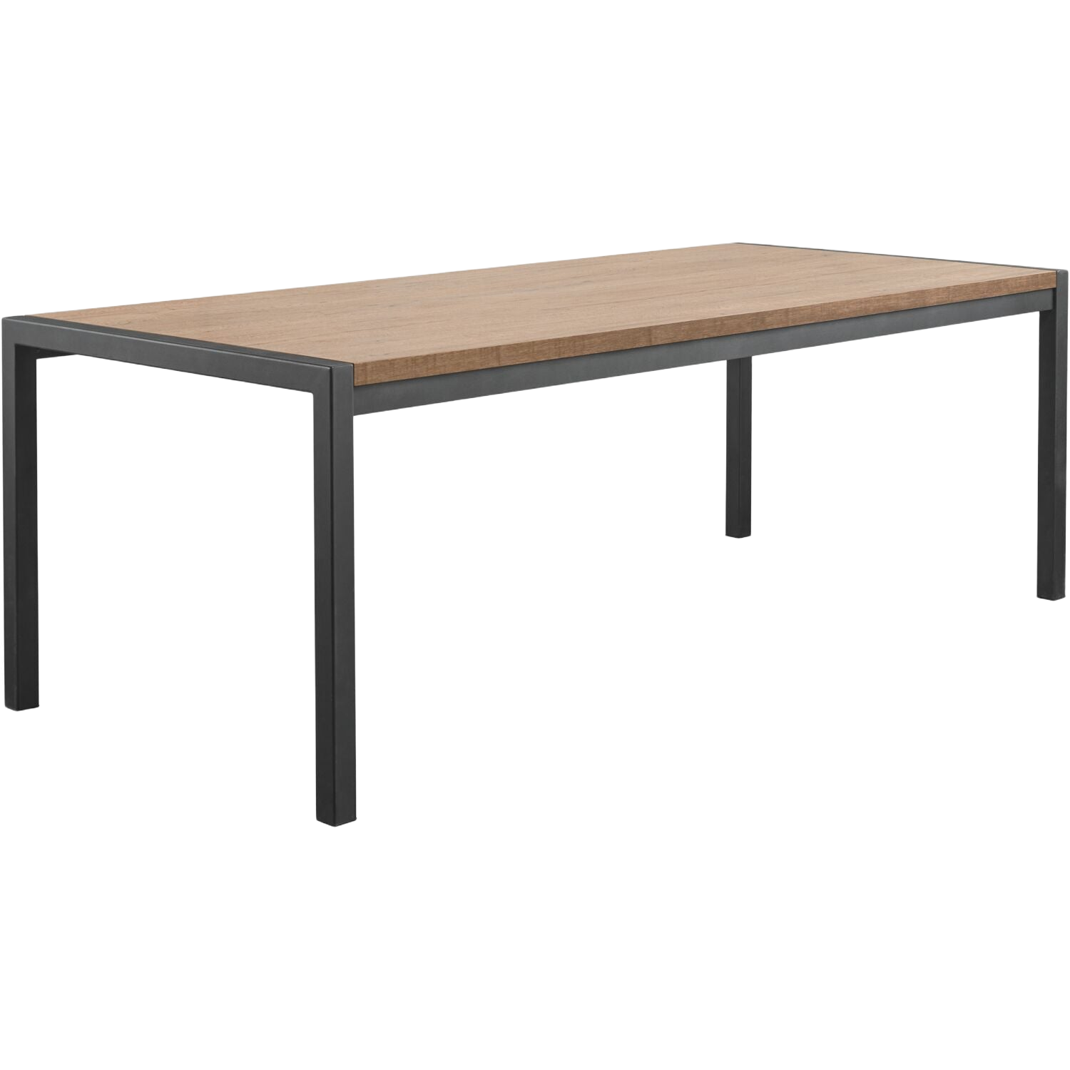 Eettafel Mantera 190x90 cm rechthoekig donkerbruin