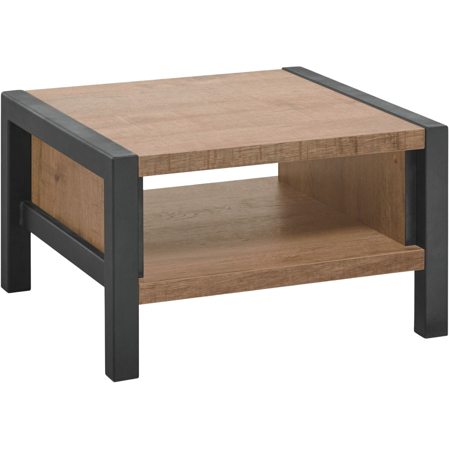 Bijzettafel Mantera donkerbruin 67 cm vierkant