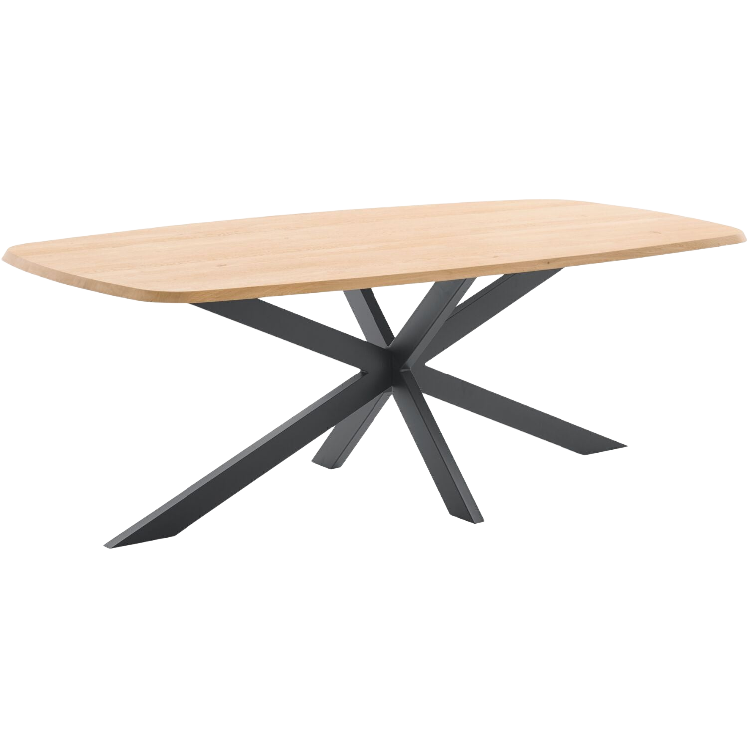 Eettafel Walden eikenhout 180x100 cm Deens ovaal