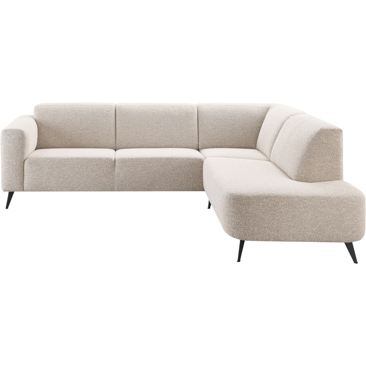 Hoekbank rechts Micco beige Premium comfort