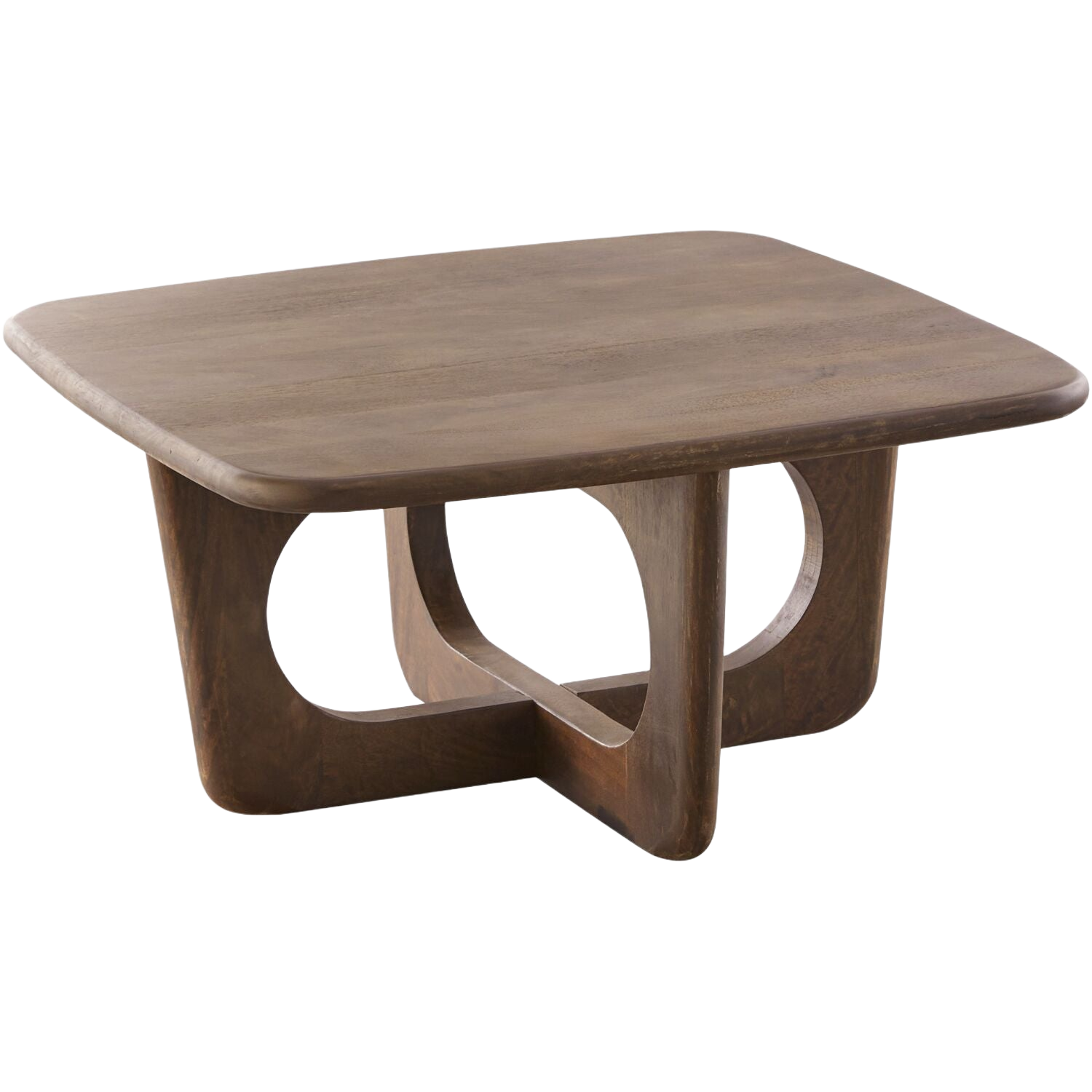 Salontafel Aseri mangohout 70x70 cm vierkant