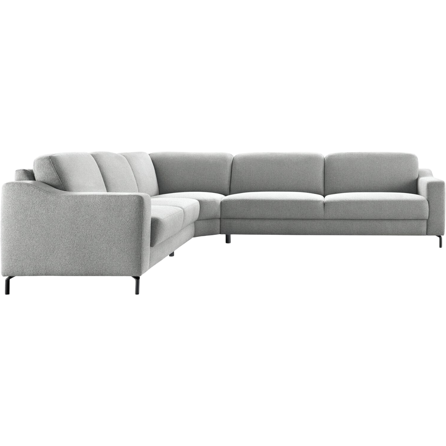 Hoekbank links Mirtho grijs supreme comfort