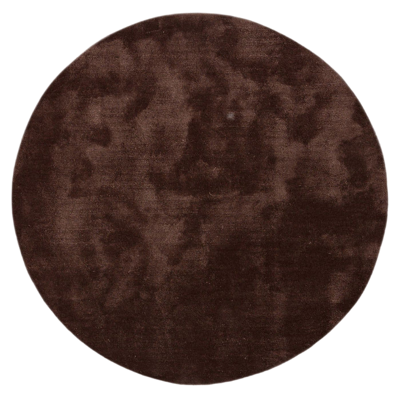Vloerkleed Cicco bruin rond 240cm