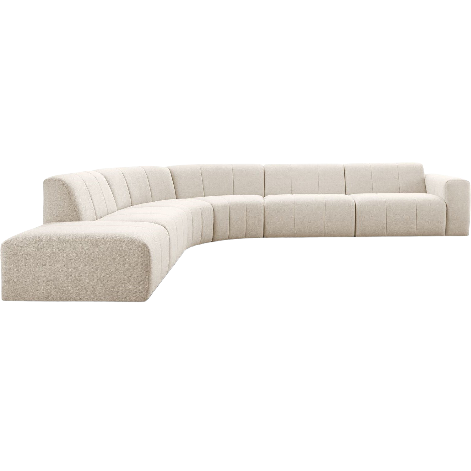 Elementenbank links Lurnio beige