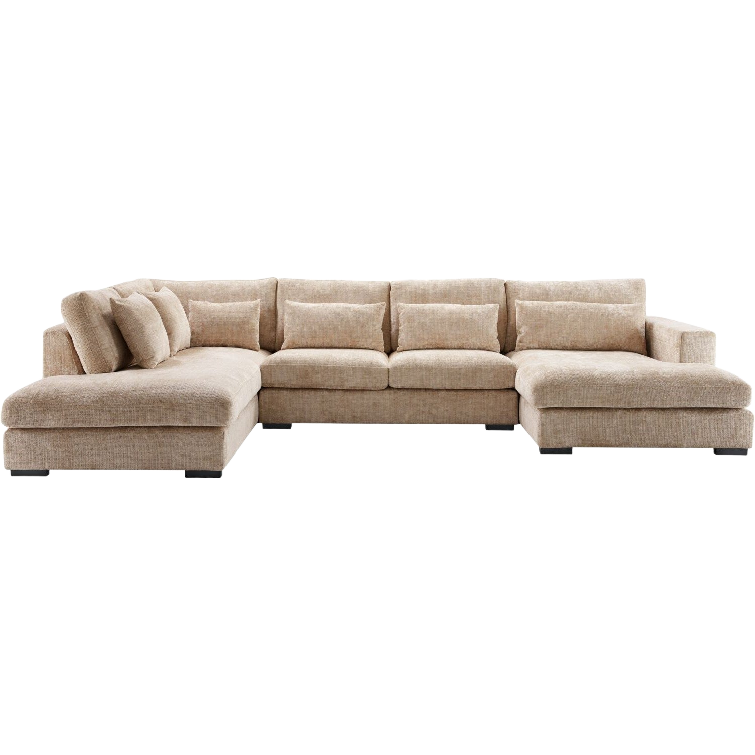 Elementenbank links Comiso beige
