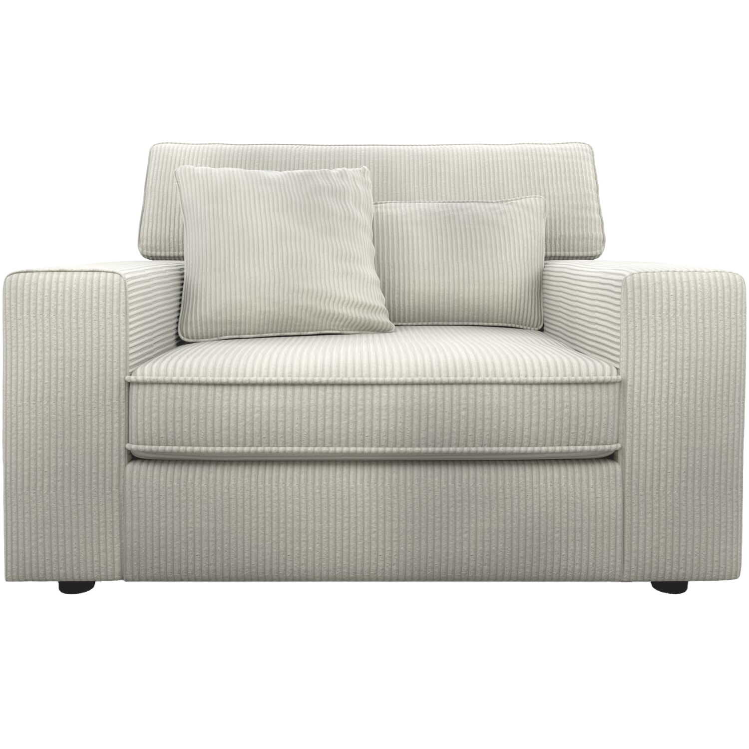 Loveseat Famanti lichtgrijs