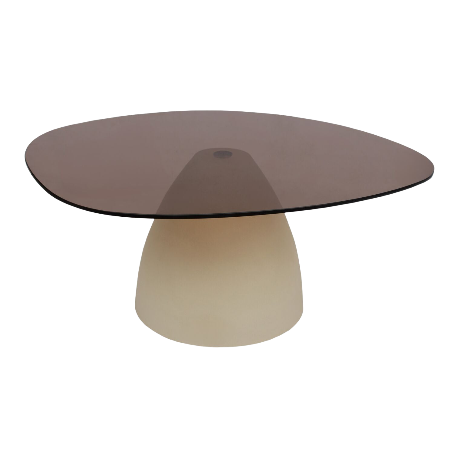 Salontafel Myloni rookglas organisch