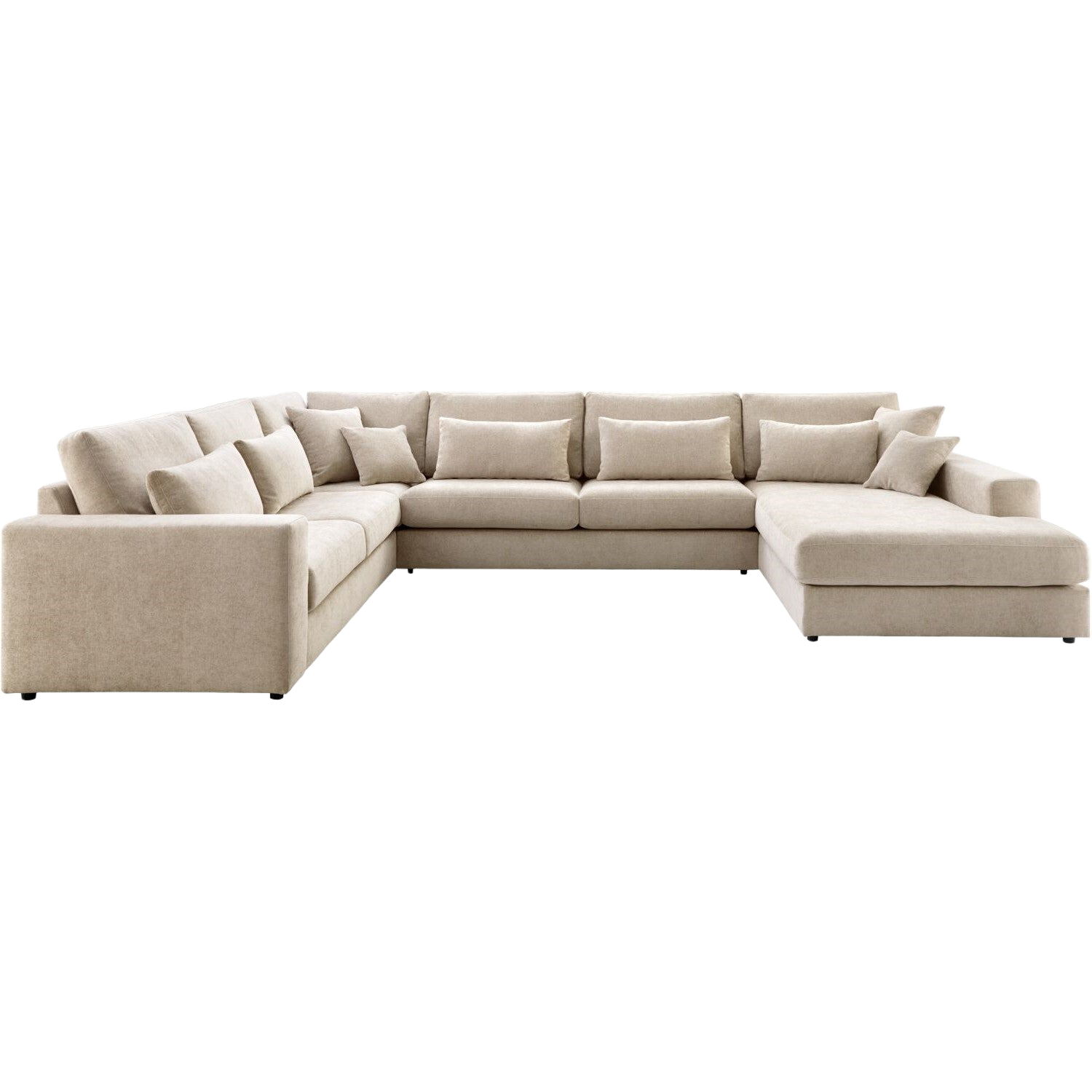 Hoekbank links Rovella beige