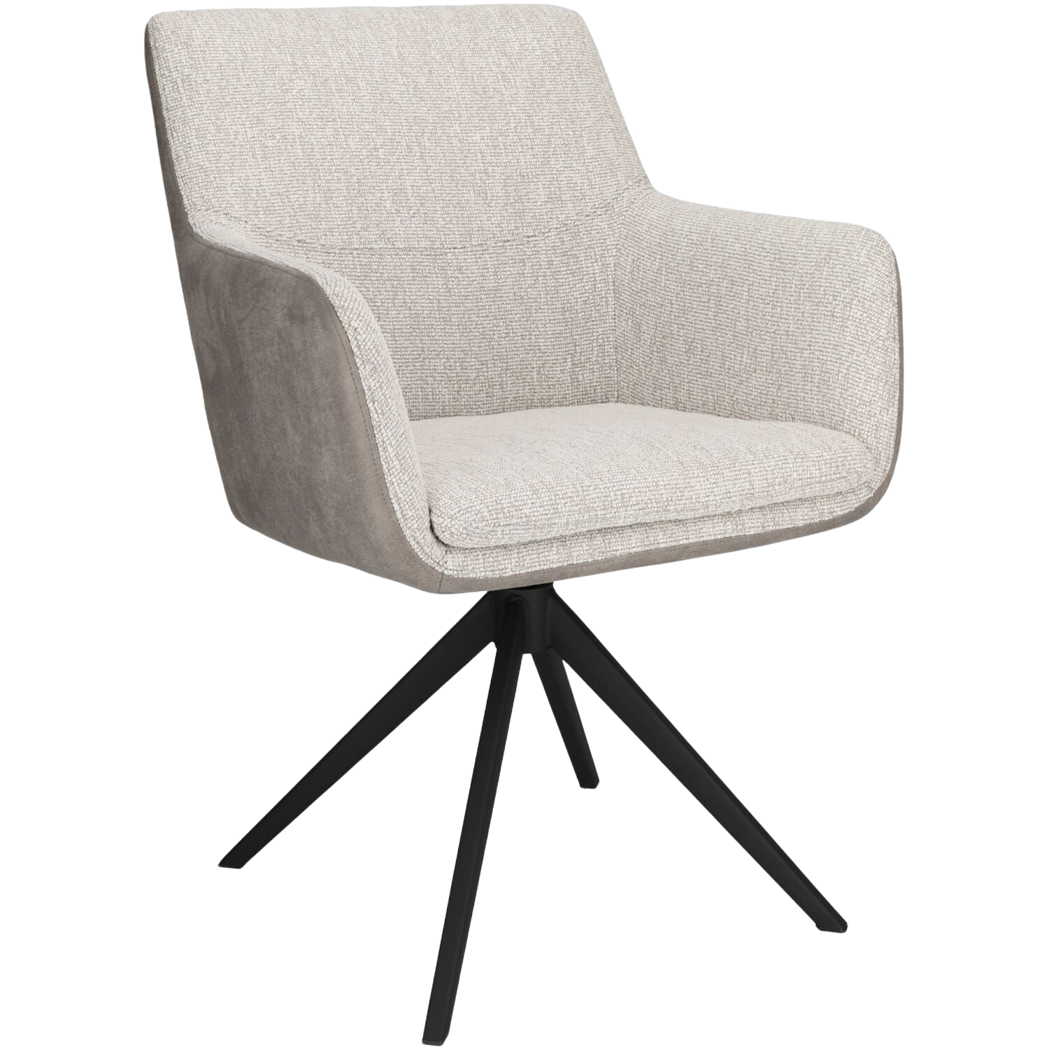 Eetkamerstoel Vigios beige bruin