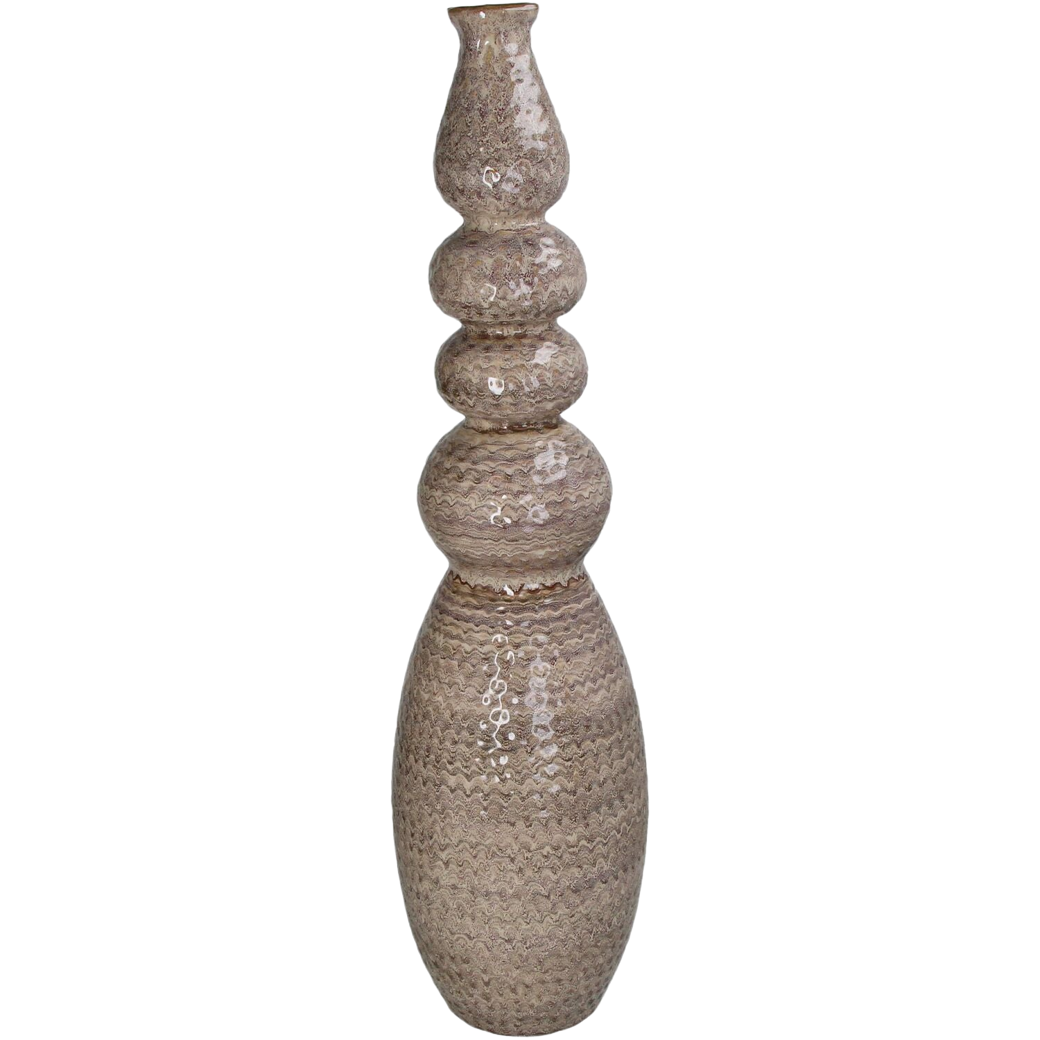 Vaas Stoneware large zandbeige