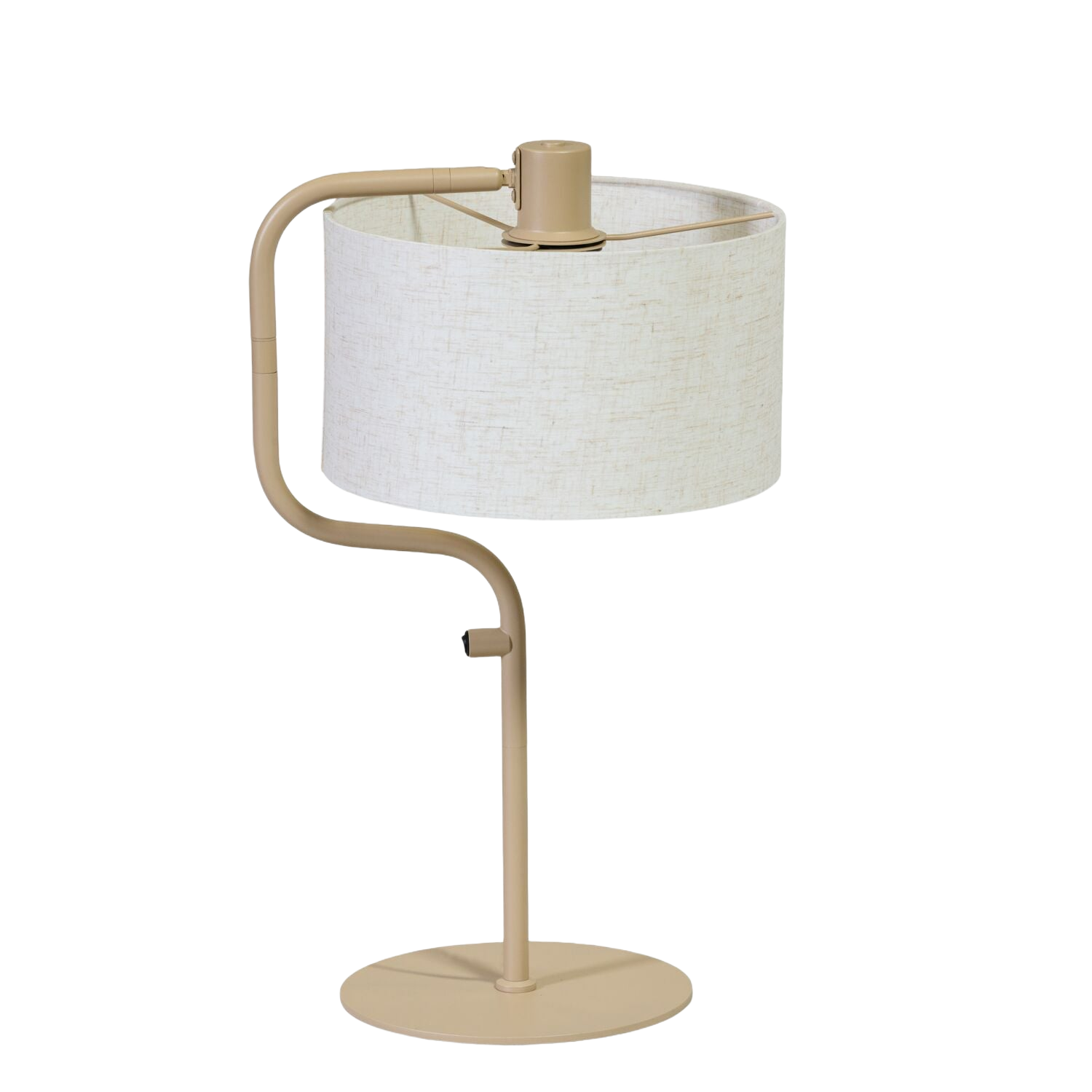 Tafellamp Quelea zandbeige metaal