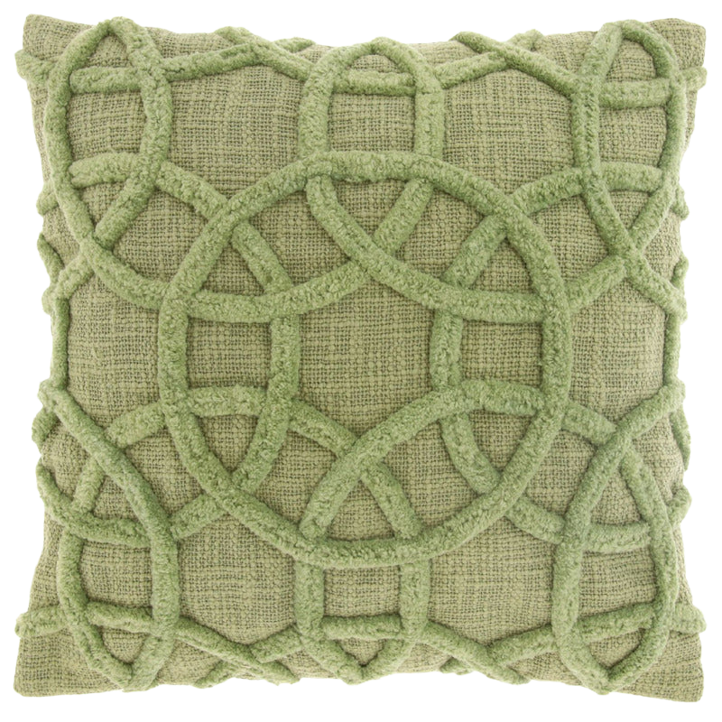 Sierkussen Rovio 45x45cm groen