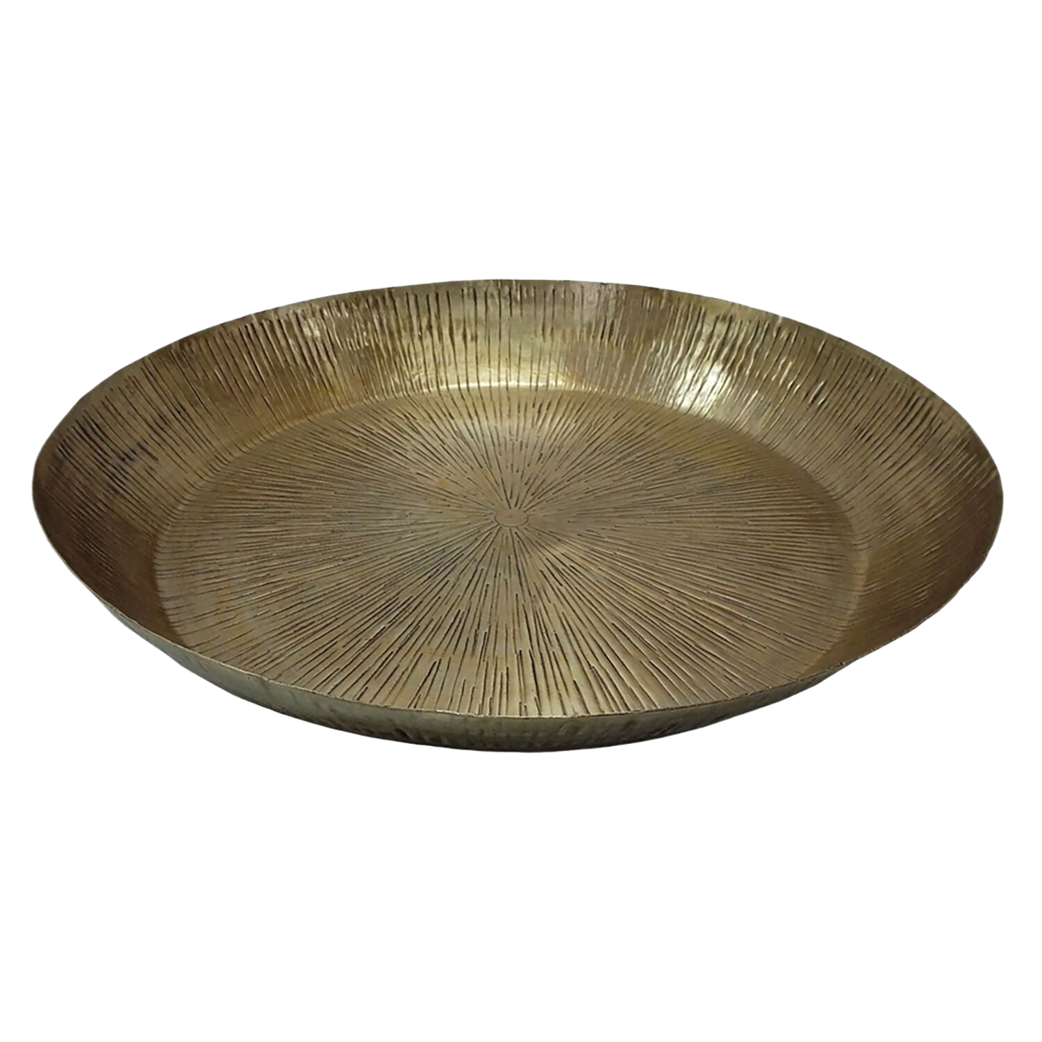 Decoratieschaal Lomnato goud 50 cm rond