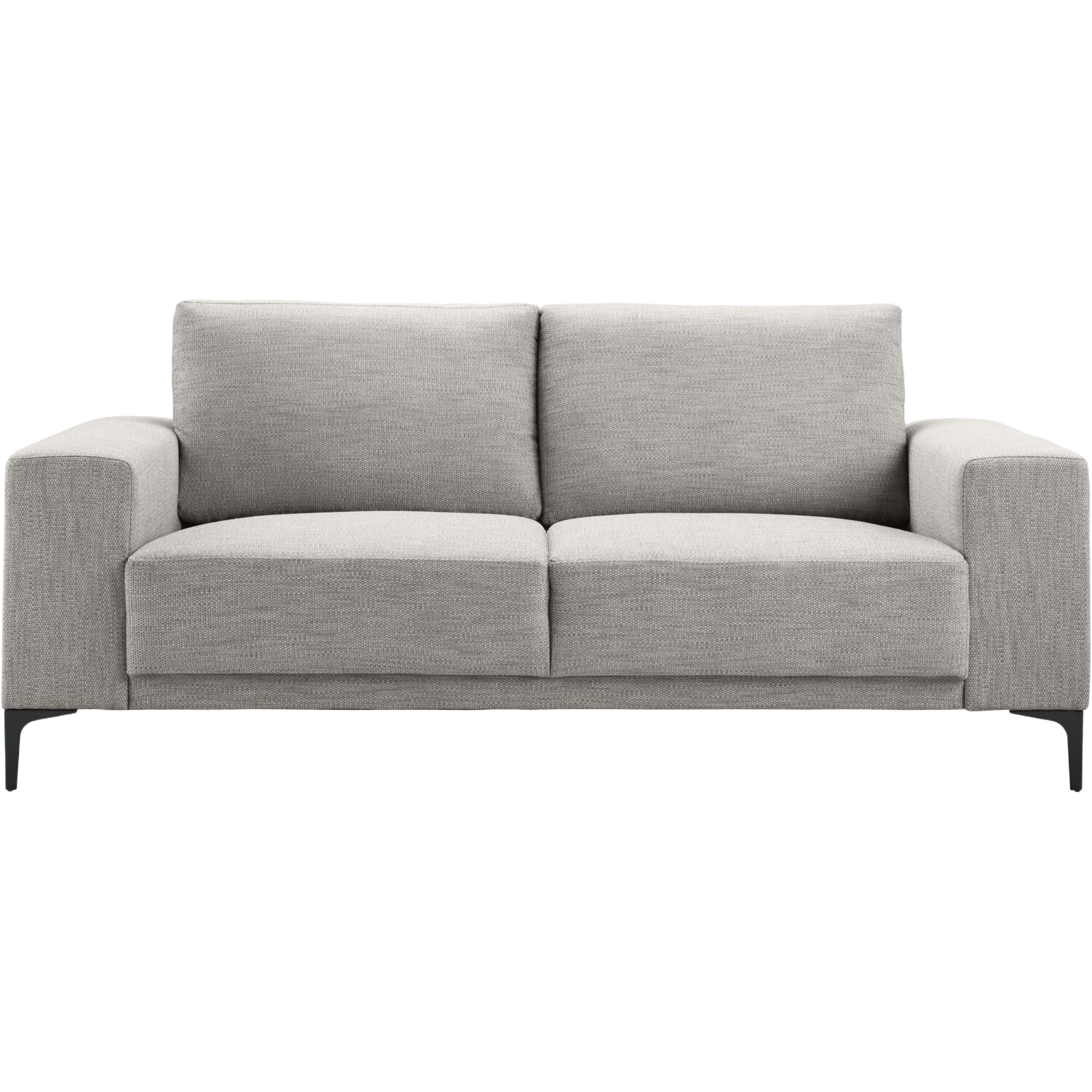2,5 zitsbank Clanton grijs basic comfort