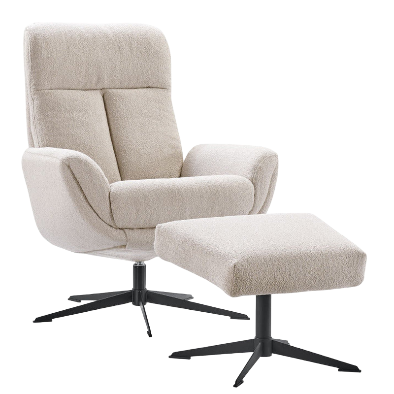 Hocker Langley beige