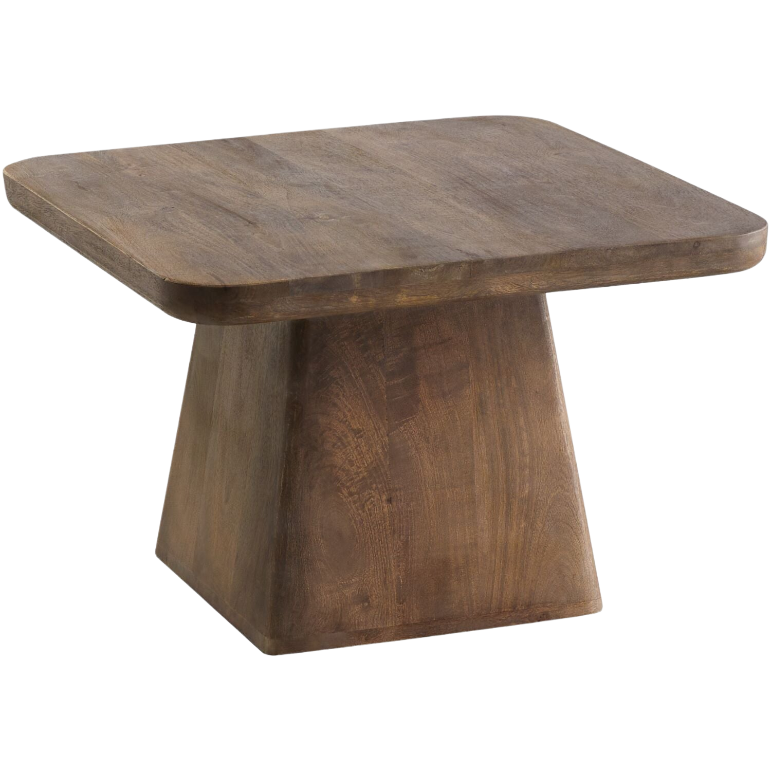 Bijzettafel Baru mangohout 60 cm vierkant
