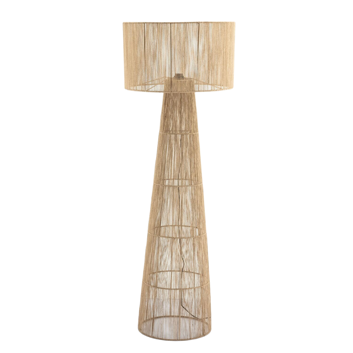 Vloerlamp Oshu zandbeige