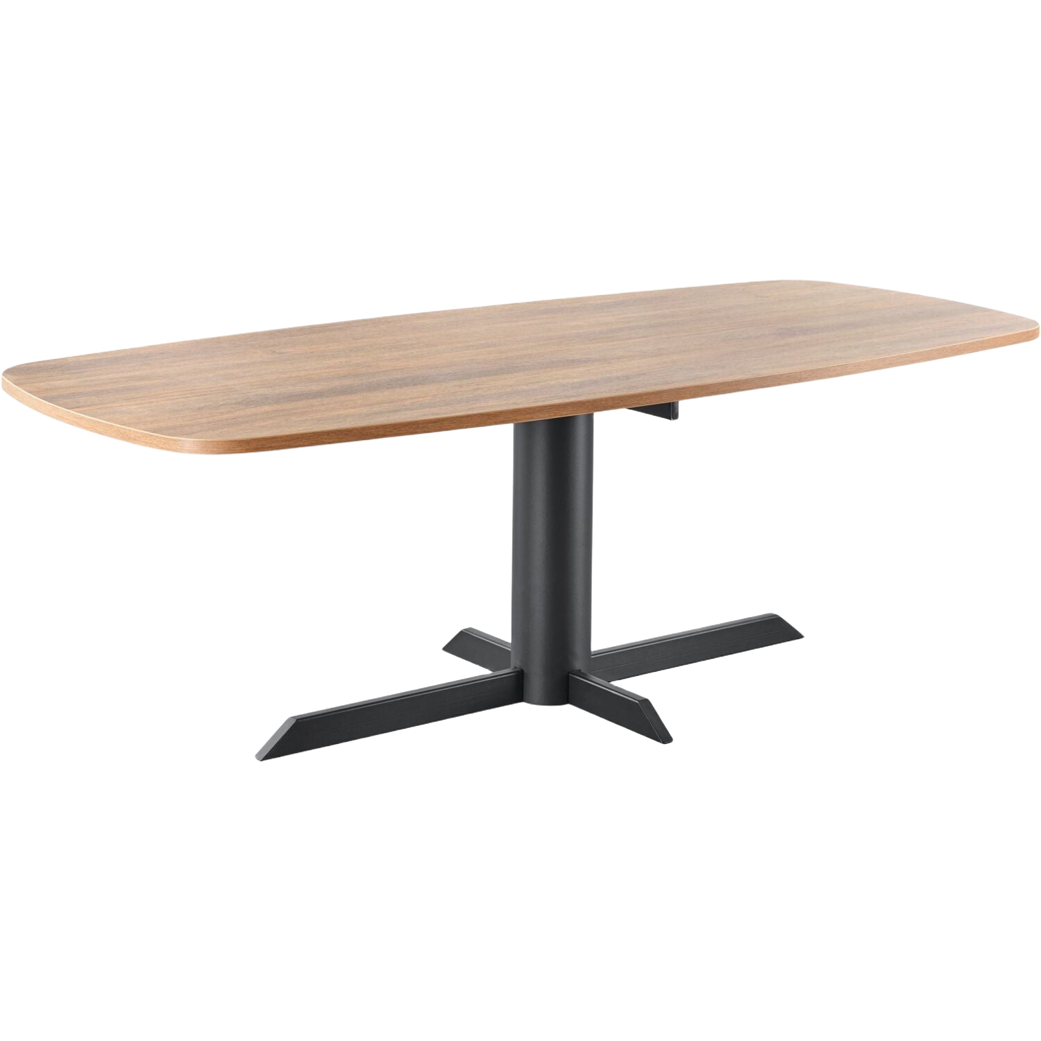 Eettafel Meberia Deens ovaal walnoot 200x100cm