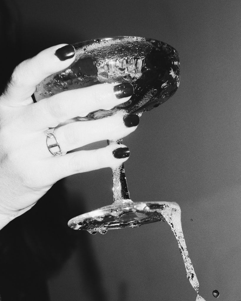 Crémant serving for Domaine Croix Saint Jacques, a Burgundy wine producer