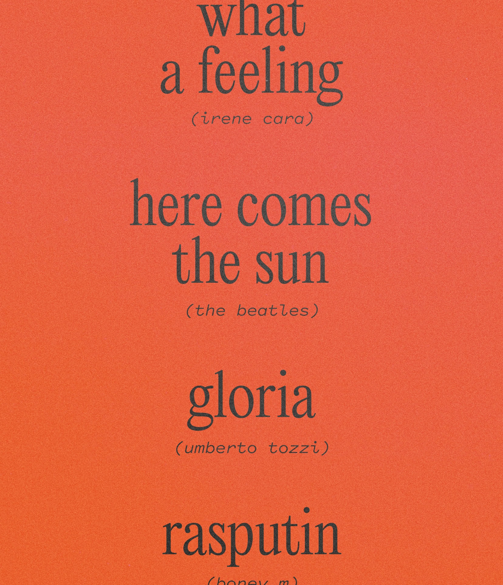 Karaoke focus with typefaces for Bao Canteen, a Taiwanese bao and karaoke restaurant