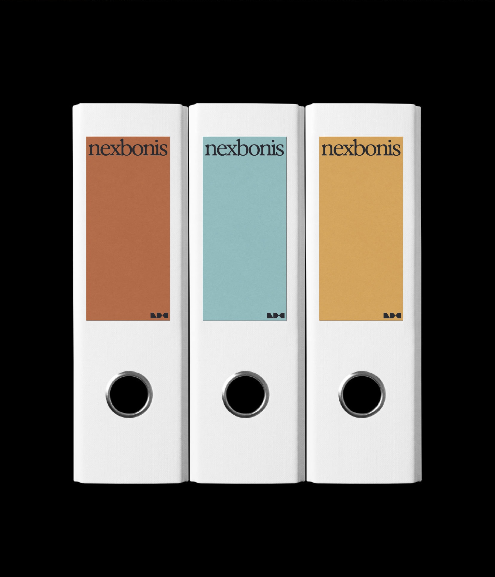 Folders design for Nexbonis, business advisers network