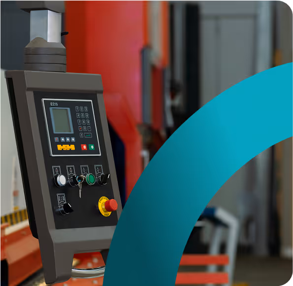 Pannello di controllo industriale.