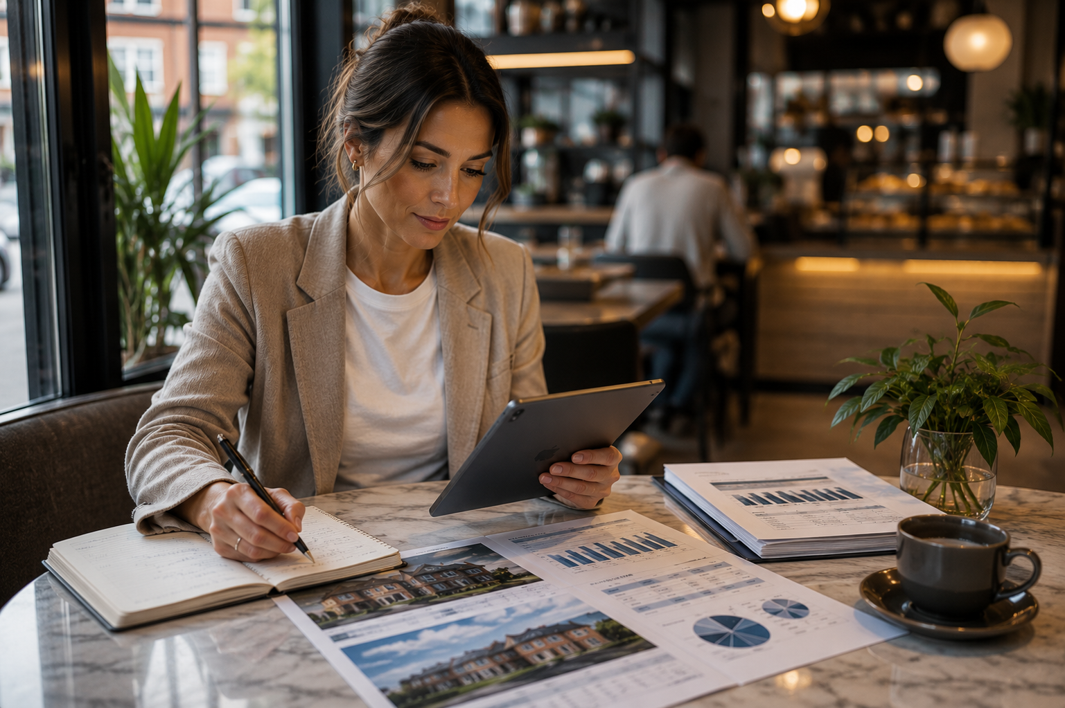 Modern property investors can often be found reviewing opportunities wherever business takes them, combining technology, financial analysis and strategic planning to build scalable portfolios.