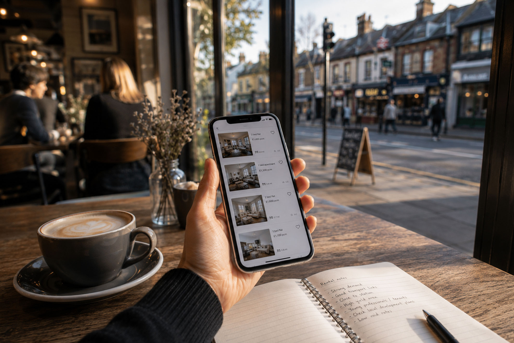 Professional investors validate local demand, transport links and tenant activity long before making an offer.