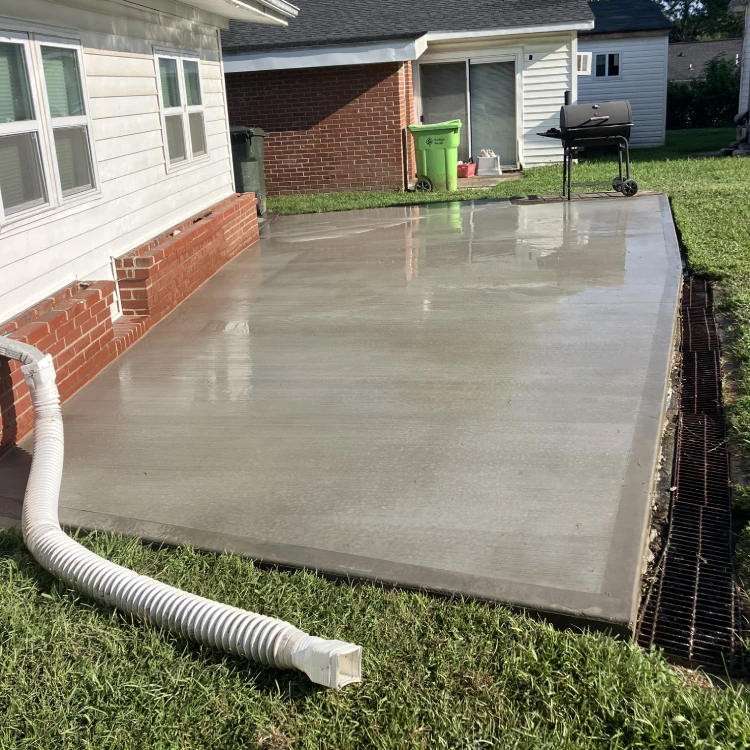 Your Concrete Man Patio Knightdale