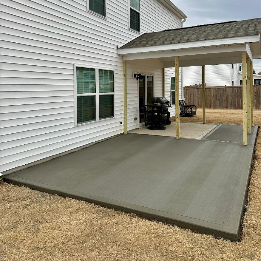 Your Concrete Man Services Patio