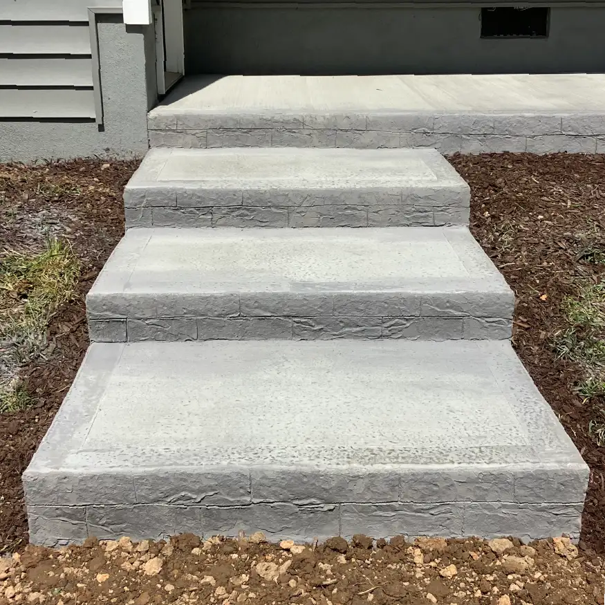 Your Concrete Man Services Steps