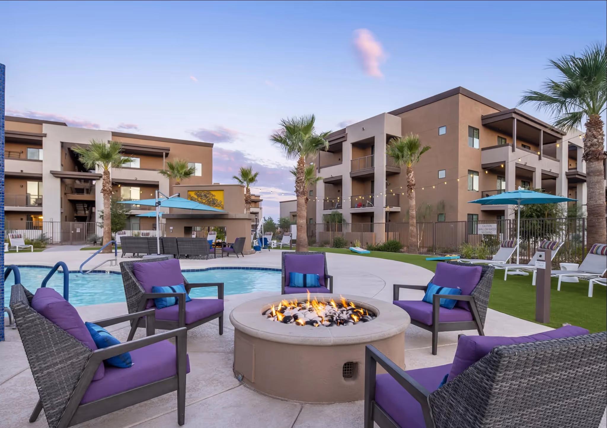 pool area