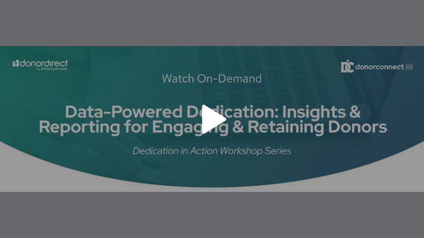 Data-Powered Dedication: Insights & Reporting for Engaging & Retaining Donors