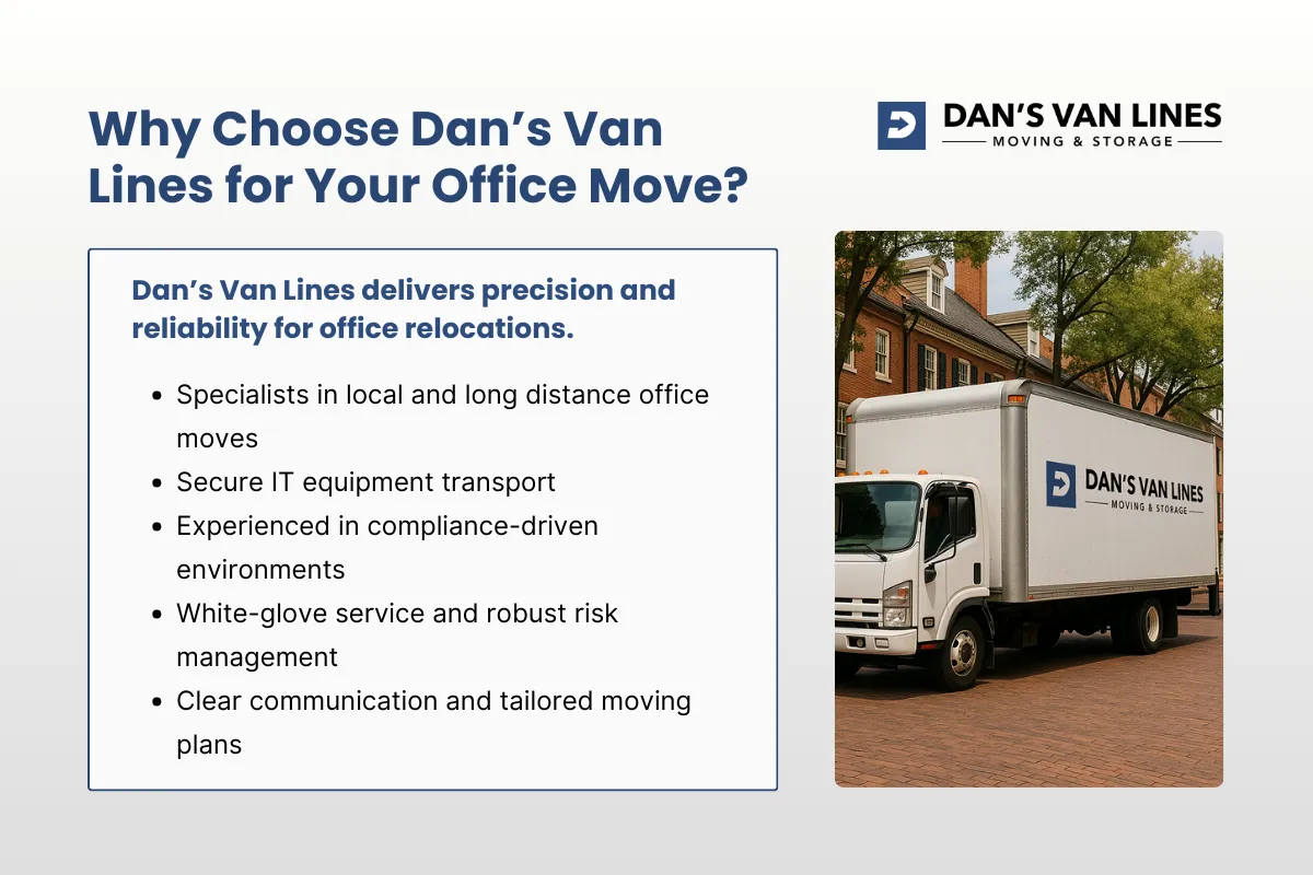 Why Choose Dan’s Van Lines for Your Office Move?