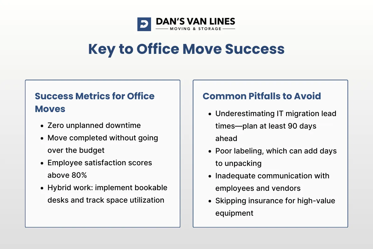 Keys to Office Move Success