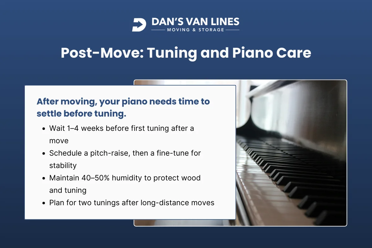 Post-Move: Tuning and Caring for Your Piano