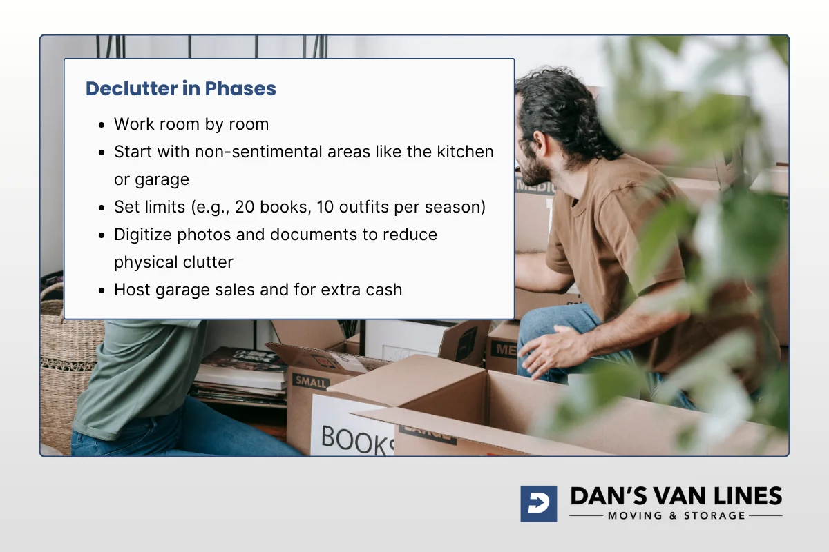 Declutter in Phases