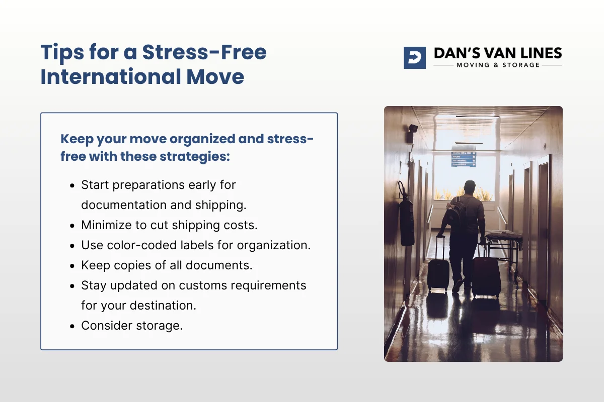 Tips for a Stress-Free International Move