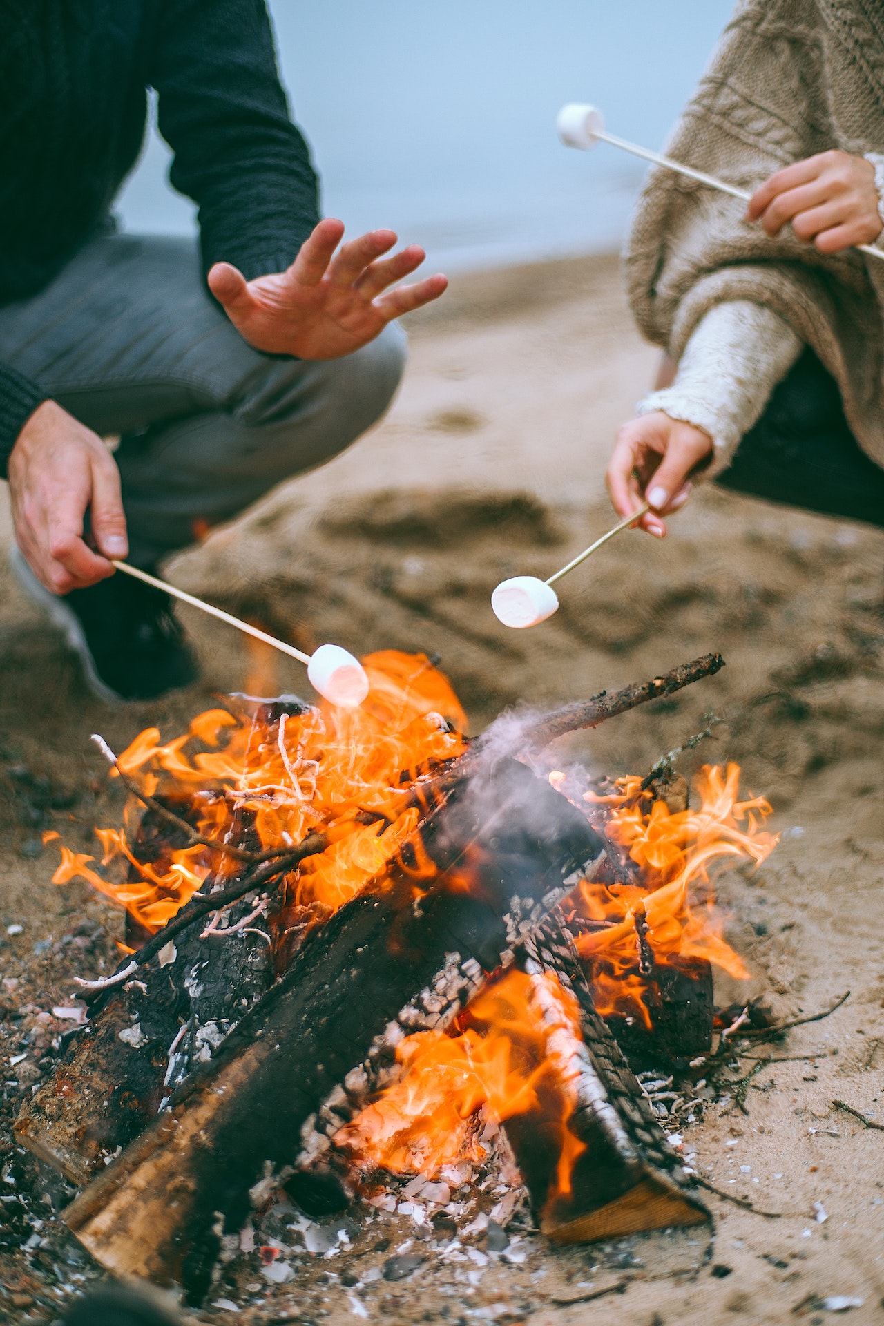 what you need for a beach bonfire